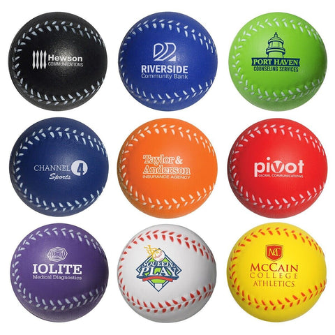 Personalized Baseball Stress Balls Printed