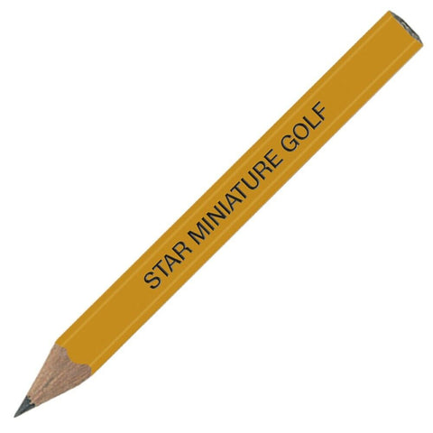 Personalized Hex Golf Pencil Imprinted with your Text