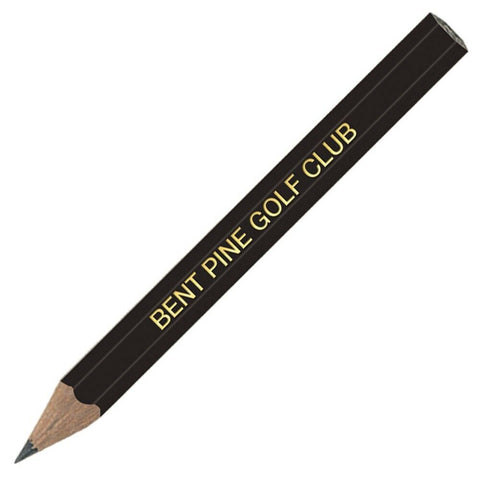 Personalized Hex Golf Pencil Imprinted with your Text