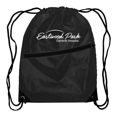 Custom Printed Daypack Drawstring Backpack Polyester Printed with Logo