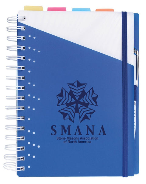 Promotional Souvenir® Notebook with Vertex Pen Printed