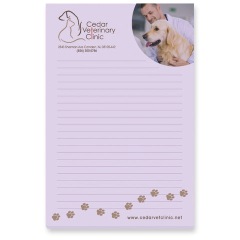 Personalized Souvenir® Sticky Note™ 4" x 6" Pad, 25 sheet