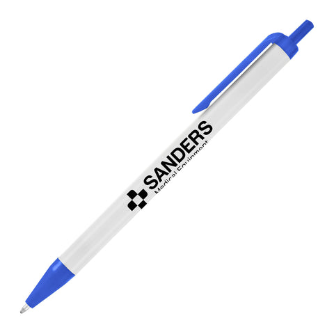 Personalized Biz Click Pen Printed with Your Logo, Contact Info or Message