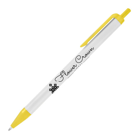 Personalized Biz Click Pen Printed with Your Logo, Contact Info or Message