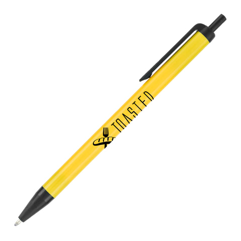 Personalized Biz Click Pen Printed with Your Logo, Contact Info or Message