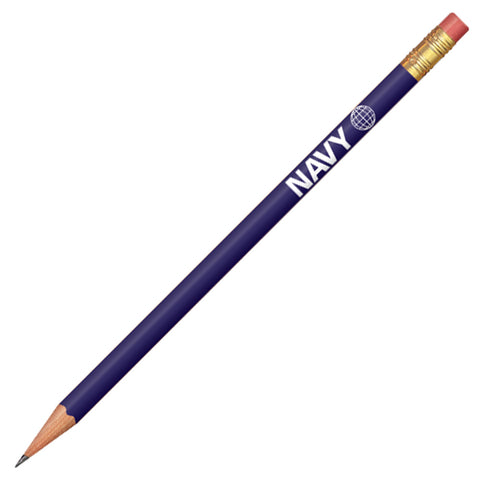 Personalized Round #2 Pencil Printed with Your Logo