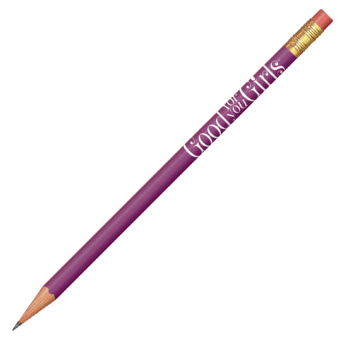 Personalized Round #2 Pencil Printed with Your Logo