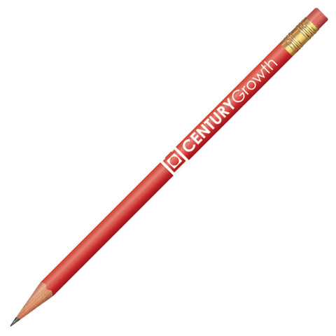Personalized Round #2 Pencil Printed with Your Logo