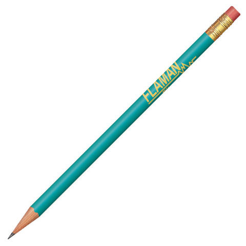 Personalized Round #2 Pencil Printed with Your Logo