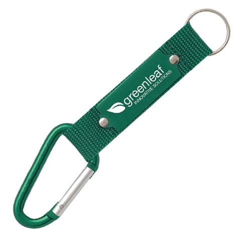 Personalized Carabiner Keychain Printed With Your Logo or Message