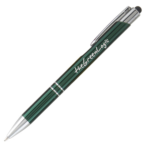 Personalized Tres-Chic Stylus Pen Laser Engraved Your Logo / Text