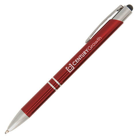 Personalized Tres-Chic Stylus Pen Laser Engraved Your Logo / Text