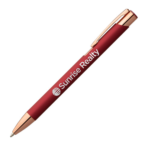 Personalized Crosby Softy Rose Gold Laser Engraved with Your Logo