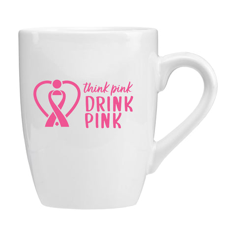 Promotional 14 oz. Ceramic Bistro Mug Printed with Your Logo
