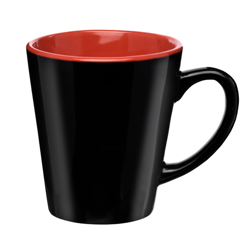 Promotional 12 oz. Two-Tone Ceramic Mug Printed with Your Logo
