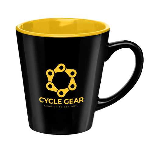 Promotional 12 oz. Two-Tone Ceramic Mug Printed with Your Logo