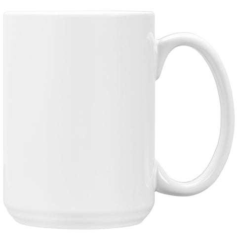 Personalized Seattle Tall 15 oz. White Ceramic Mug Printed with Your Logo
