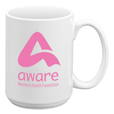 Personalized Seattle Tall 15 oz. White Ceramic Mug Printed with Your Logo