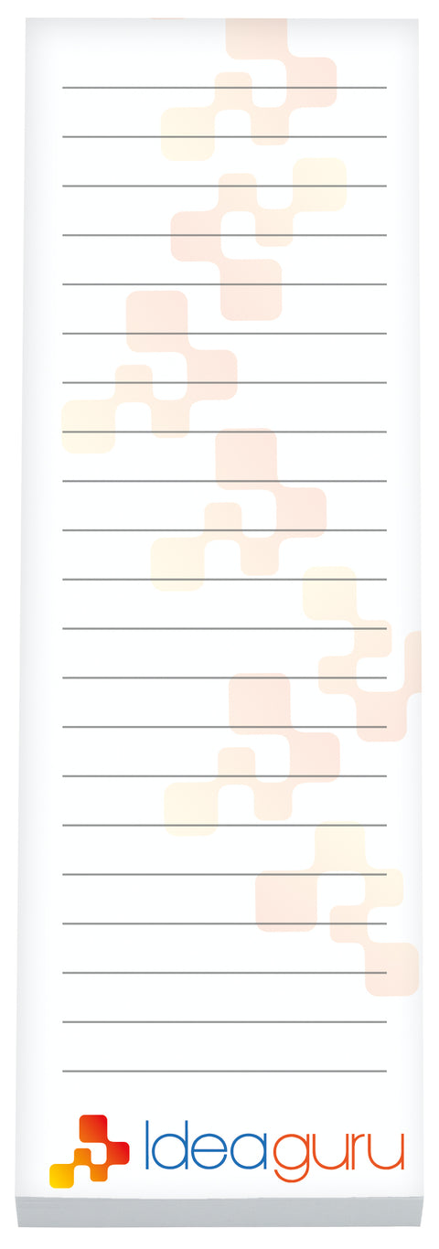 Promotional Souvenir® 3" x 9" Scratch Pad, 25 Sheet