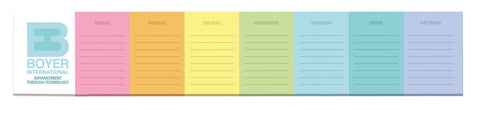 Personalized Souvenir® Sticky Note™ 12" x 2" Pad, 25 sheet