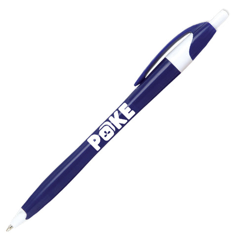 Personalized Stratus Solids Classic Click Pen Printed with Your Logo