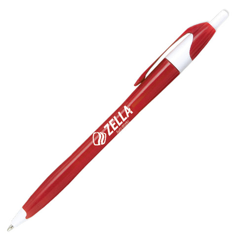 Personalized Stratus Solids Classic Click Pen Printed with Your Logo