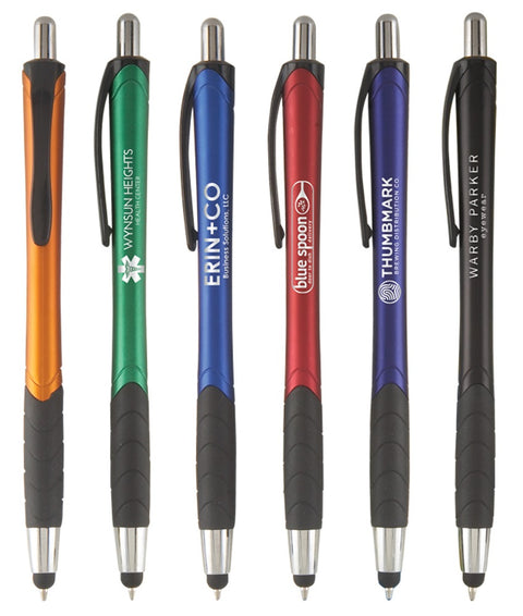 Personalized Ved Stylus Grip Pen Printed with Your Logo