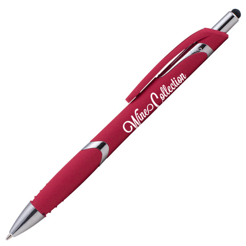 Personalized Solana Softy Stylus Pen Imprinted With Your Logo