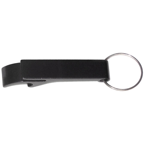 Personalized Deluxe Aluminum Can and Bottle Opener Keychain
