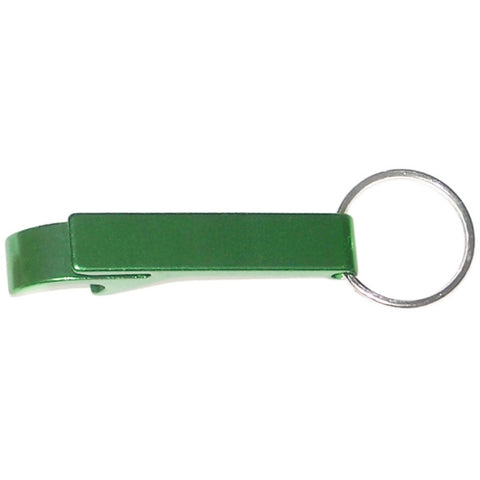 Personalized Deluxe Aluminum Can and Bottle Opener Keychain
