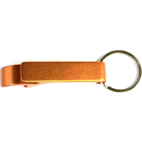 Personalized Deluxe Aluminum Can and Bottle Opener Keychain