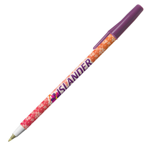 Personalized Superball Classic Stick Pen Printed with Your Logo in Full color