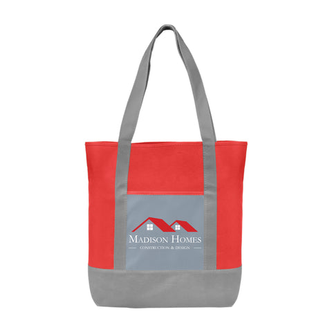 Personalized Glenwood Non-Woven Tote Bag Printed in Full Color