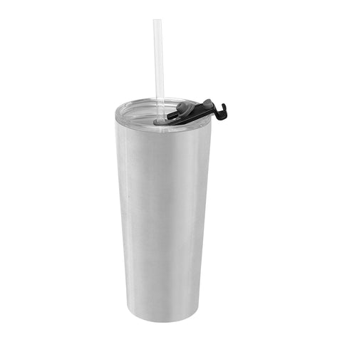 Personalized Excalibur 22 oz. Double-Wall Stainless Tumbler with Straw