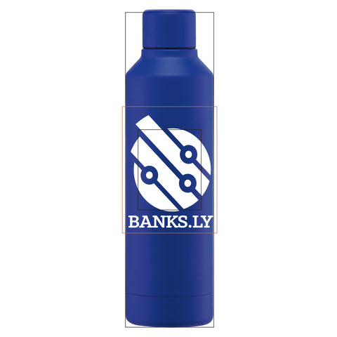 Personalized Olympus 17 oz. Double Wall Copper-Lined Stainless Steel Bottle with Twist Lid