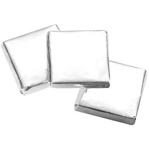 Personalized Gourmet 1 1/4" Chocolate Squares Wrapped In Foil