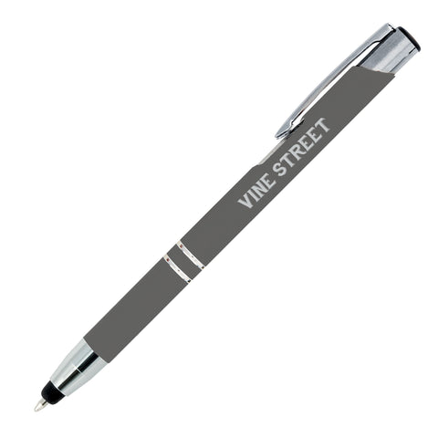 Custom Tres-Chic Softy Stylus Pen Laser engraved