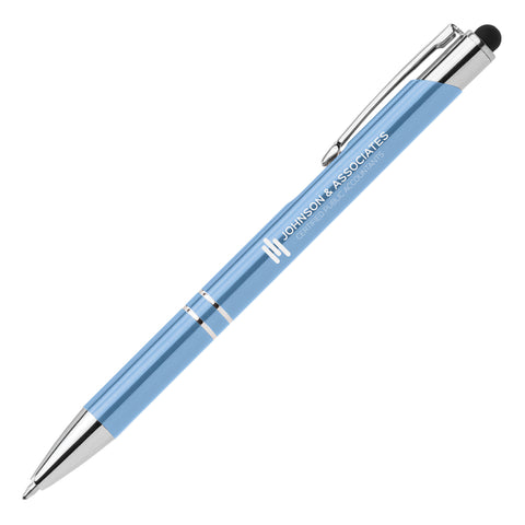 Personalized Tres-Chic Stylus Pen Laser Engraved Your Logo / Text