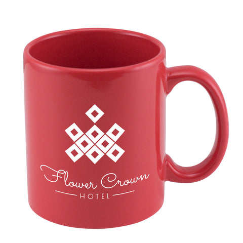 Personalized Seattle 11 oz. Color Ceramic Mug Printed with Your Logo