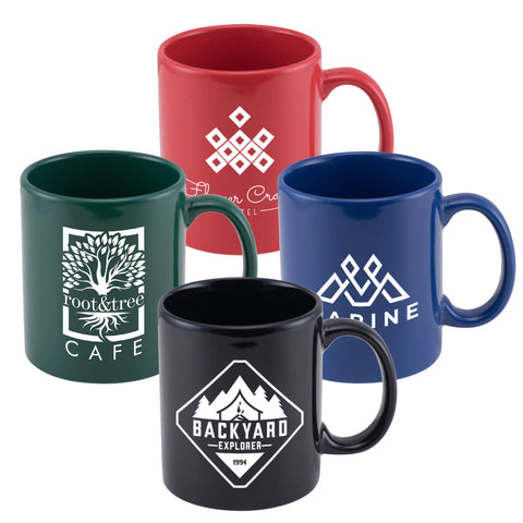 Personalized Seattle 11 oz. Color Ceramic Mug Printed with Your Logo