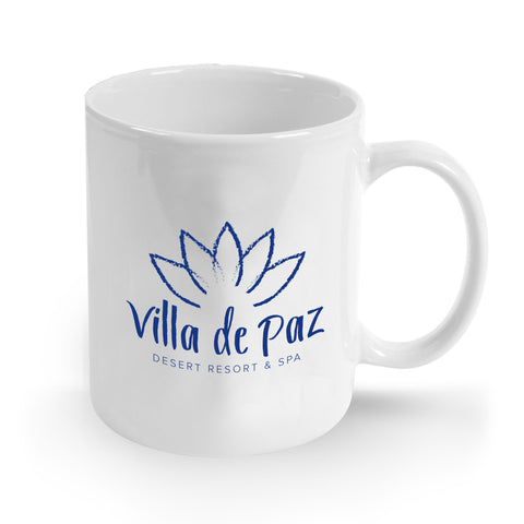 Personalized Seattle 11 oz. White Ceramic Mug Printed with Your Logo