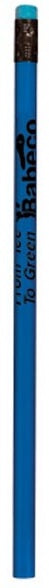Personalized Neon Round Wooden #2 Pencils Union Printed