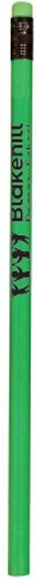 Personalized Neon Round Wooden #2 Pencils Union Printed