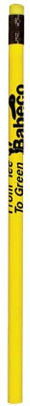 Personalized Neon Round Wooden #2 Pencils Union Printed