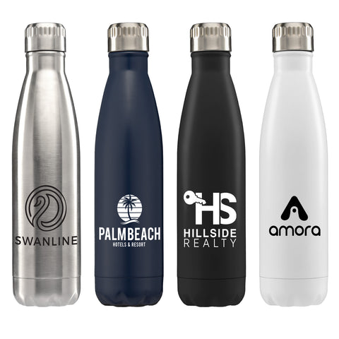 Personalized Ibiza 17 oz. Double-Wall Stainless Bottle